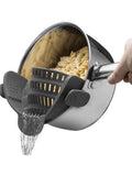 Silicone Kitchen Draining Strainer Clip