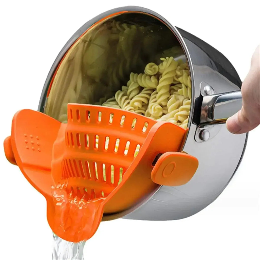 Silicone Kitchen Draining Strainer Clip