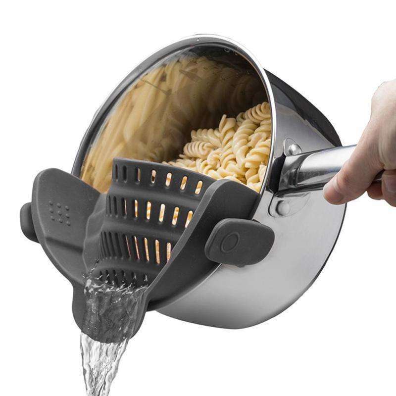 Silicone Kitchen Draining Strainer Clip